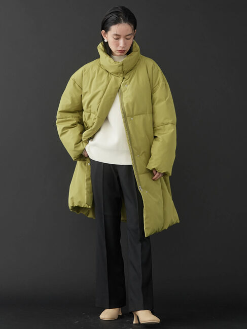  「あったかハイネック中綿コート」|その他|