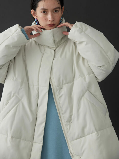  「あったかハイネック中綿コート」|その他|