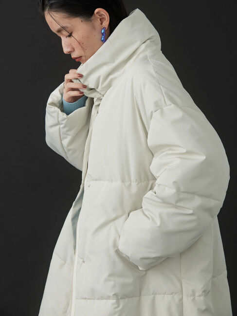  「あったかハイネック中綿コート」|その他|