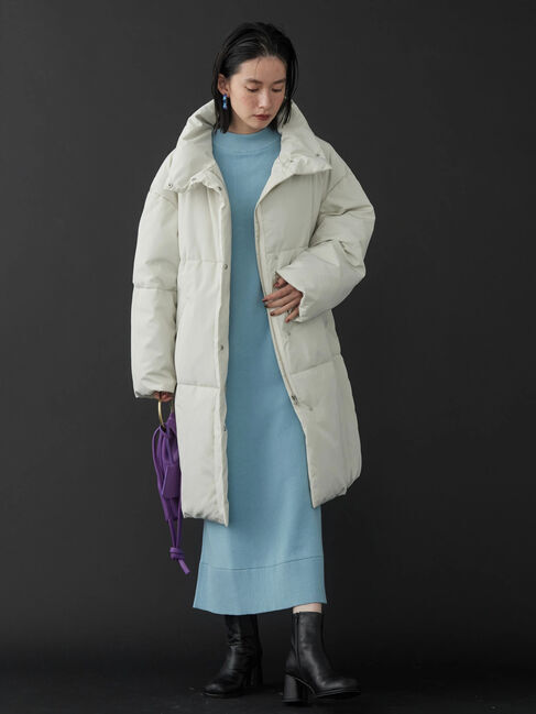  「あったかハイネック中綿コート」|その他|
