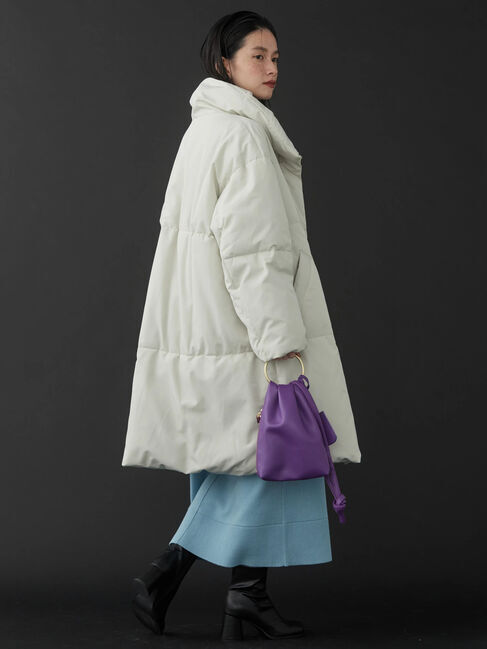  「あったかハイネック中綿コート」|その他|