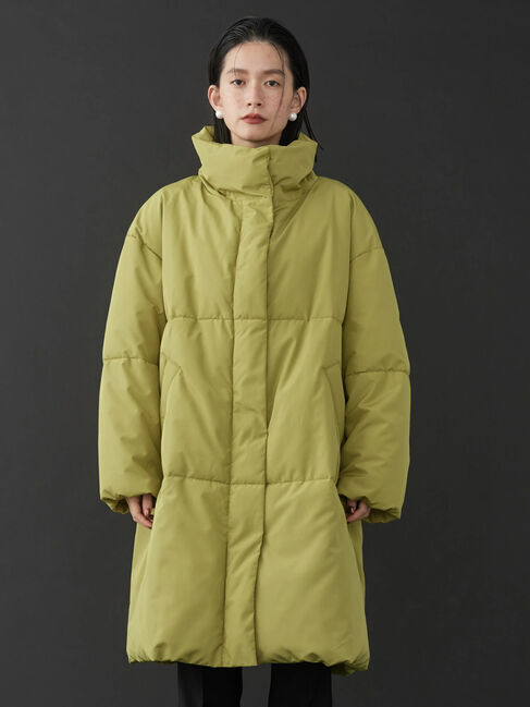  「あったかハイネック中綿コート」|その他|