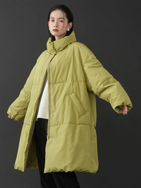  「あったかハイネック中綿コート」|その他|