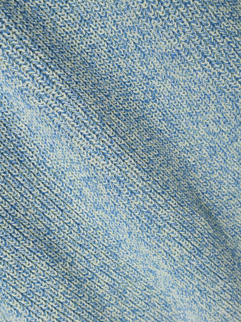  「片畦Mixニットカーディガン」|カーディガン|