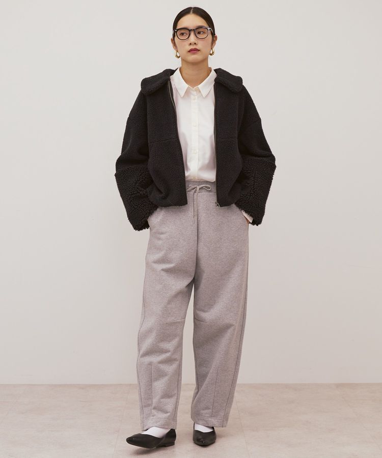 AMERICAN HOLIC「衿付きボアブルゾン」|その他|