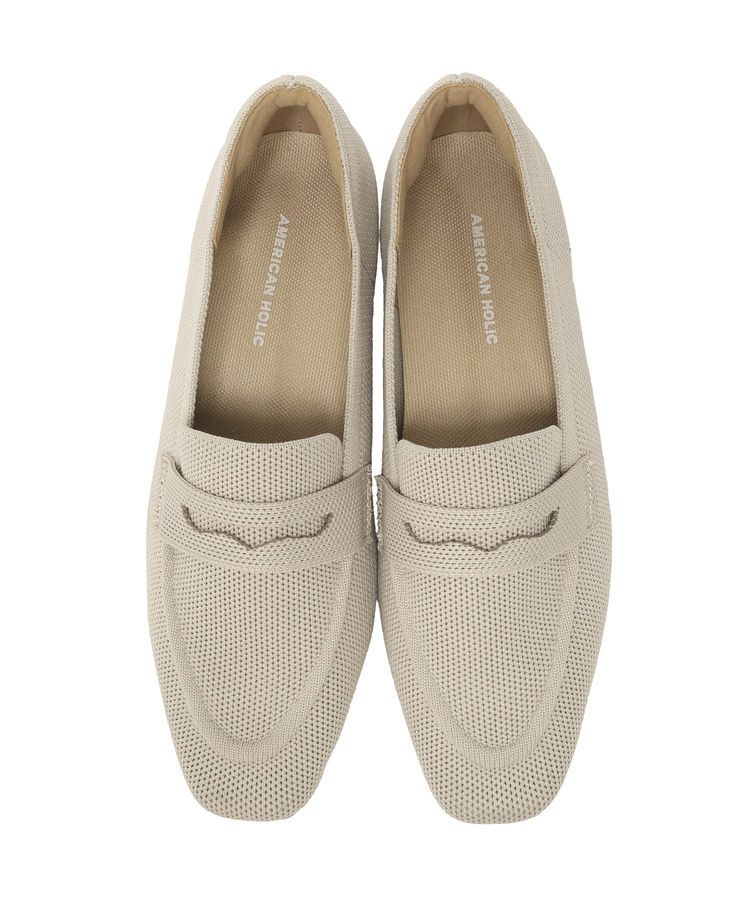 AMERICAN HOLIC「【整履き】ニットローファー」|ローファー|