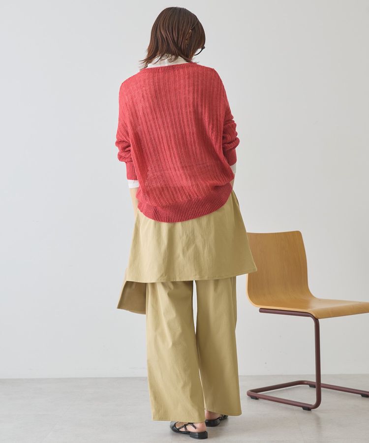 AMERICAN HOLIC「モヘアタッチルーズ編みプルオーバー」|ニット・セーター|