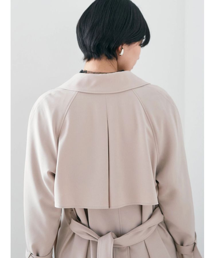 YECCA VECCA「ロングトレンチコート」|トレンチコート|