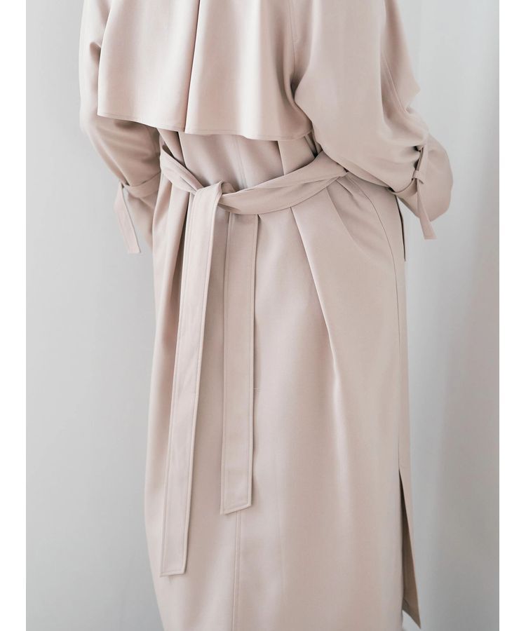 YECCA VECCA「ロングトレンチコート」|トレンチコート|