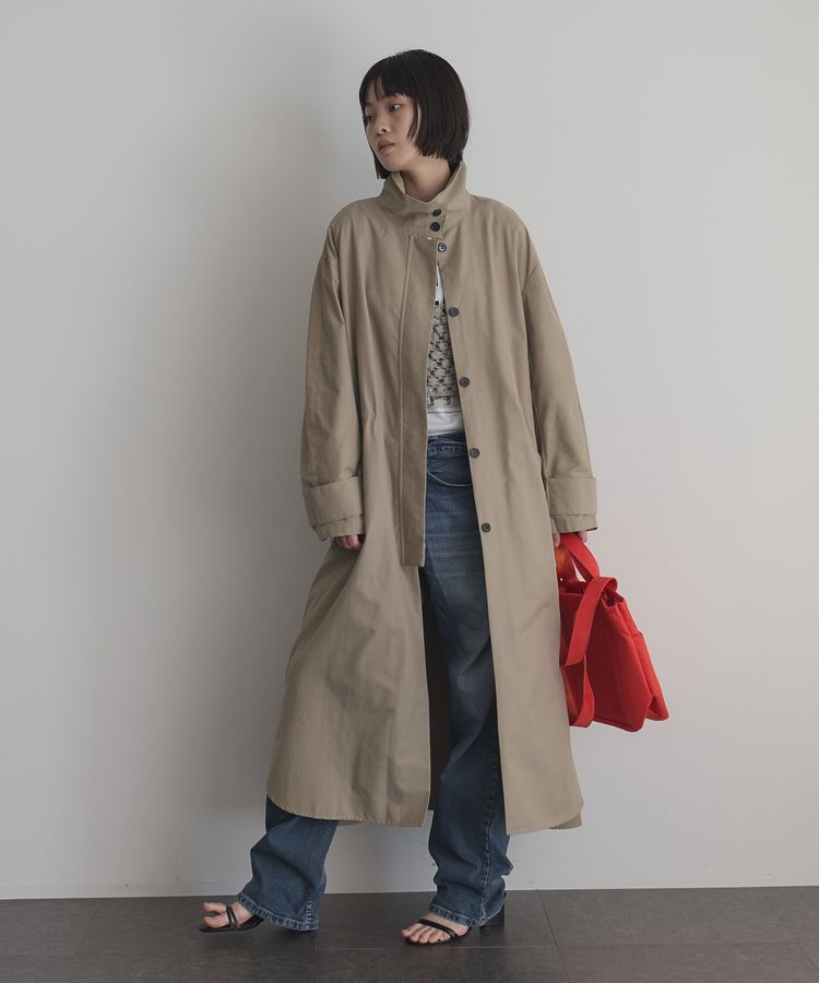 GARAGE OF GOOD CLOTHING「スタンドカラードロストロングコート」|その他|