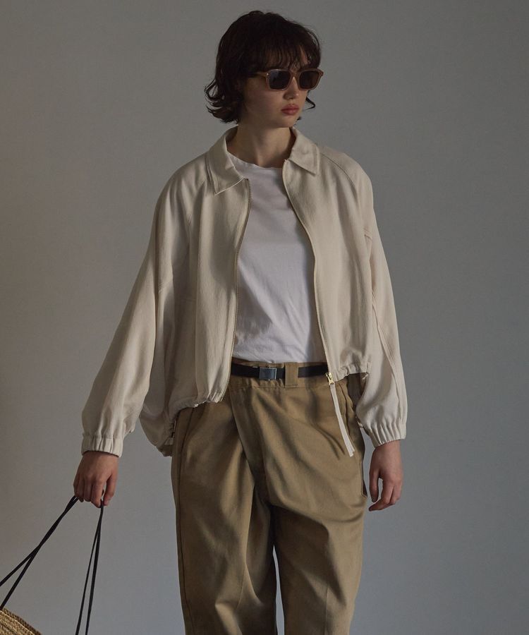 GARAGE OF GOOD CLOTHING「ドビークロスジップブルゾン」|ブルゾン・スタジャン|