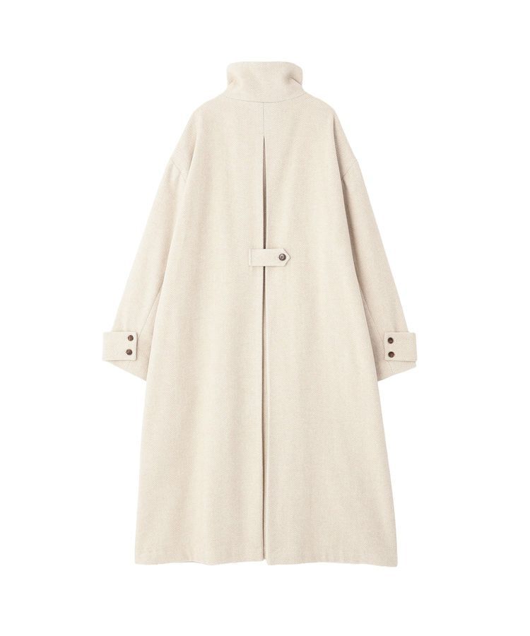 GARAGE OF GOOD CLOTHING「ヘリンボンウール混スタンドカラーロングコート」|その他|