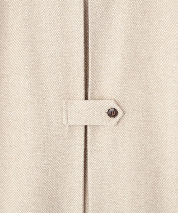 GARAGE OF GOOD CLOTHING「ヘリンボンウール混スタンドカラーロングコート」|その他|