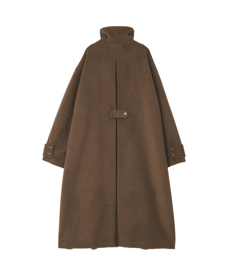 GARAGE OF GOOD CLOTHING「無地ウール混スタンドカラーロングコート」|その他|