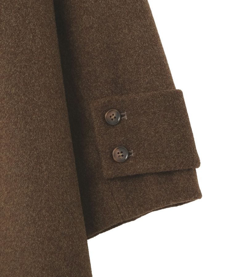 GARAGE OF GOOD CLOTHING「無地ウール混スタンドカラーロングコート」|その他|