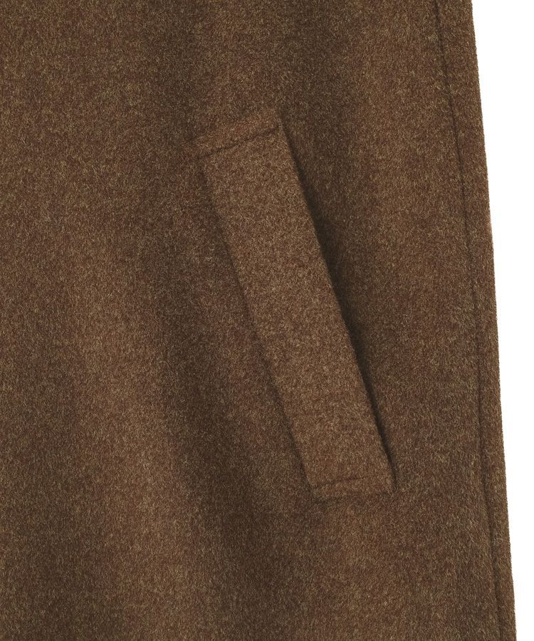 GARAGE OF GOOD CLOTHING「無地ウール混スタンドカラーロングコート」|その他|