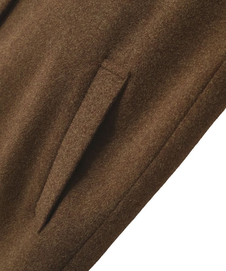 GARAGE OF GOOD CLOTHING「無地ウール混スタンドカラーロングコート」|その他|