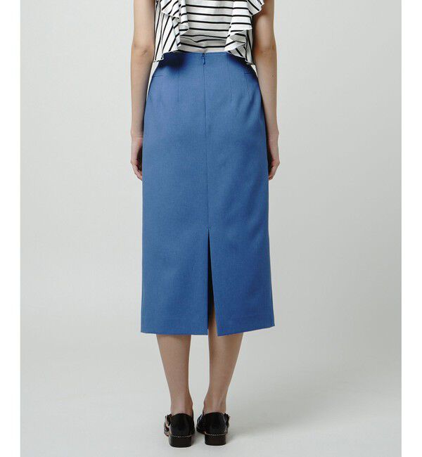 allureville「オックスフロントボタンタイトスカート」|スカート|