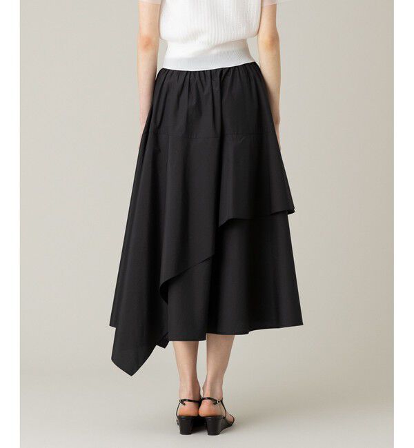 LOULOU WILLOUGHBY「【LOULOU WILLOUGHBY】イレギュラーラッフルスカート」|フレア|