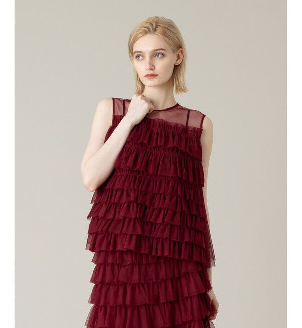 LOULOU WILLOUGHBY「【LOULOU WILLOUGHBY】チュールブラウス」|シャツ・ブラウス|