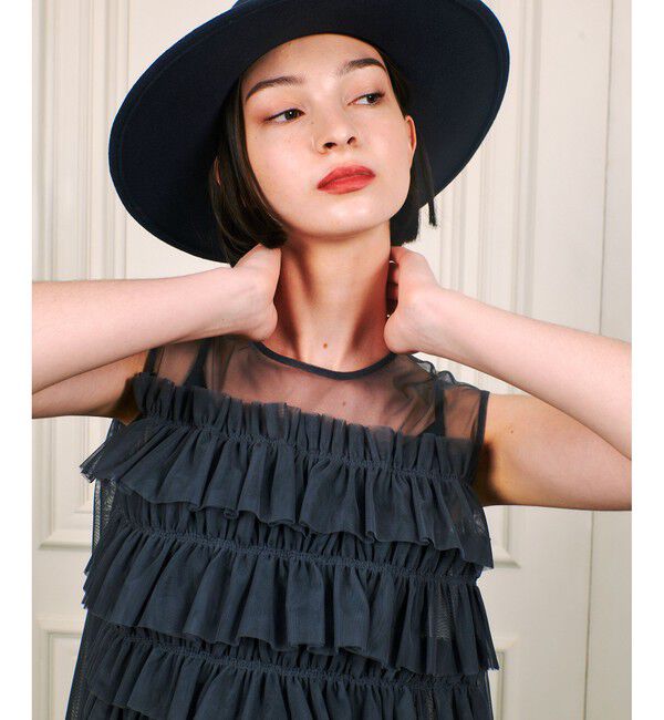 LOULOU WILLOUGHBY「【LOULOU WILLOUGHBY】チュールブラウス」|シャツ・ブラウス|