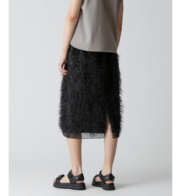 allureville「フェザージャガード Iラインスカート」|スカート|