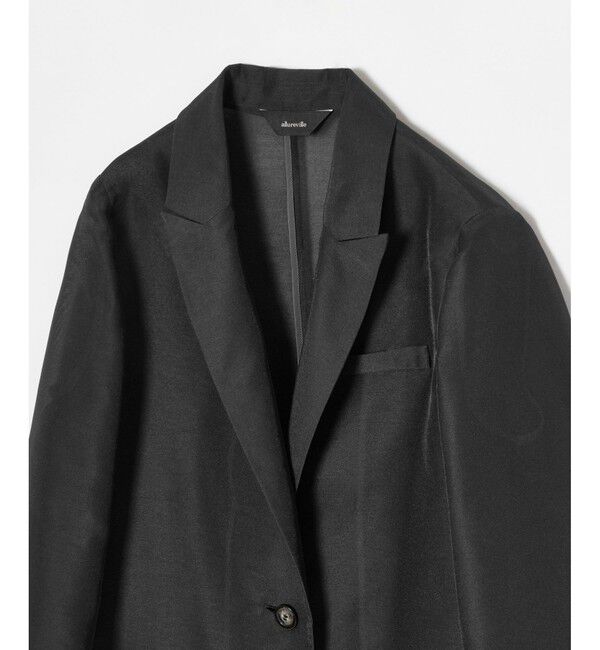 allureville「ライトオーガンジーシアージャケット」|テーラードジャケット|