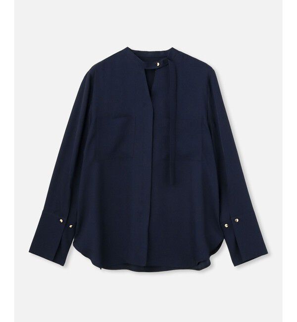 フリュイドオーバーラップブラウス（allureville）｜ルミネの