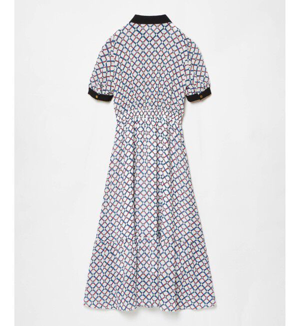 LOULOU WILLOUGHBY「【LOULOU WILLOUGHBY】ロープリングプリントワンピース」|ワンピース|