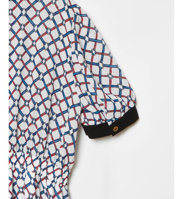 LOULOU WILLOUGHBY「【LOULOU WILLOUGHBY】ロープリングプリントワンピース」|ワンピース|