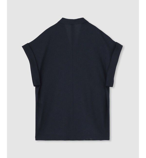 allureville「スラブメッシュフレンチスリーブジャケット」|テーラードジャケット|