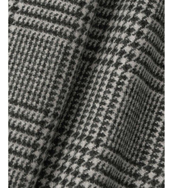 allureville「グレンチェックロングチェスターコート」|チェスターコート|