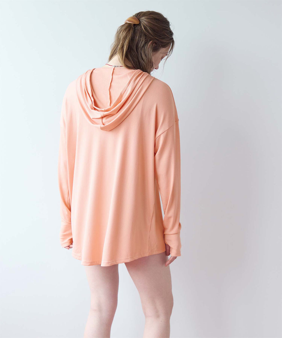 SEA DRESS「オーバーシルエットラッシュパーカープルオーバー」|ビキニトップス|