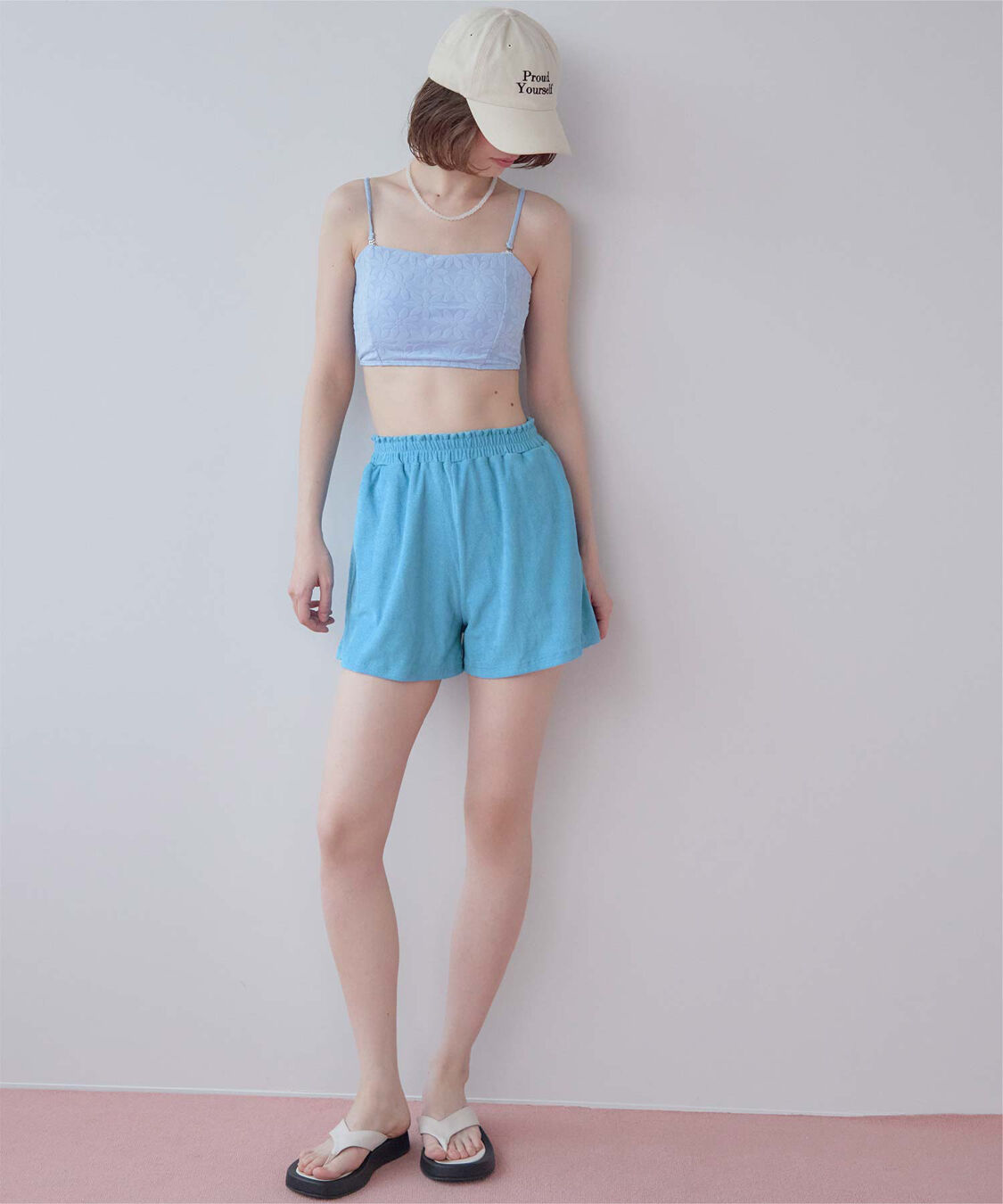 SEA DRESS「パイル素材ショートパンツ」|ショーツ|