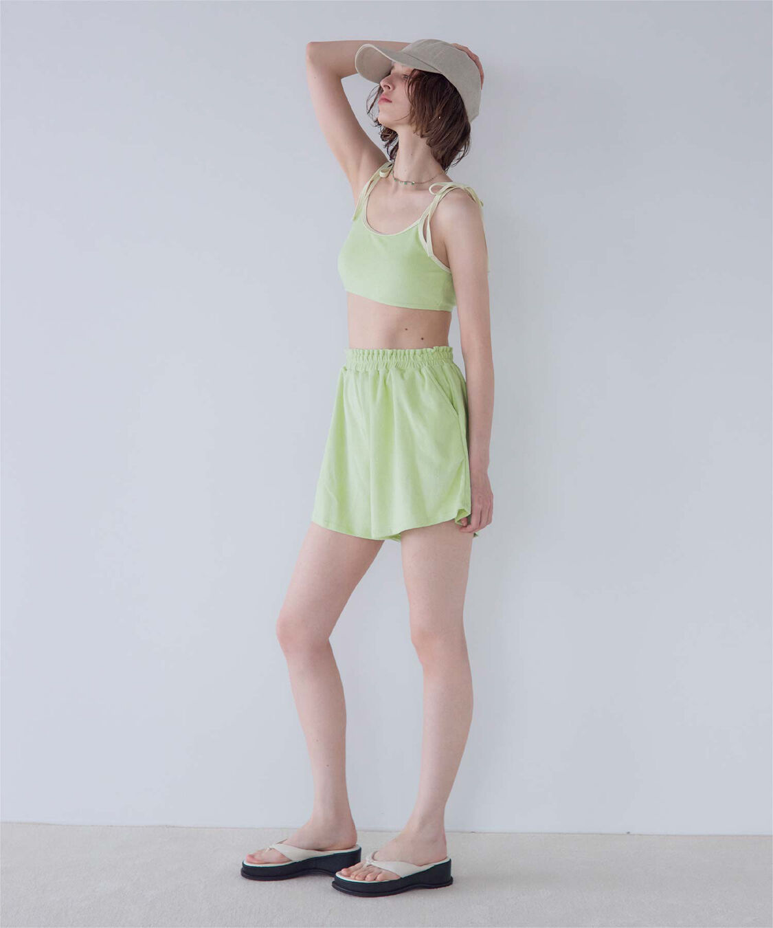 SEA DRESS「パイル素材ショートパンツ」|ショーツ|