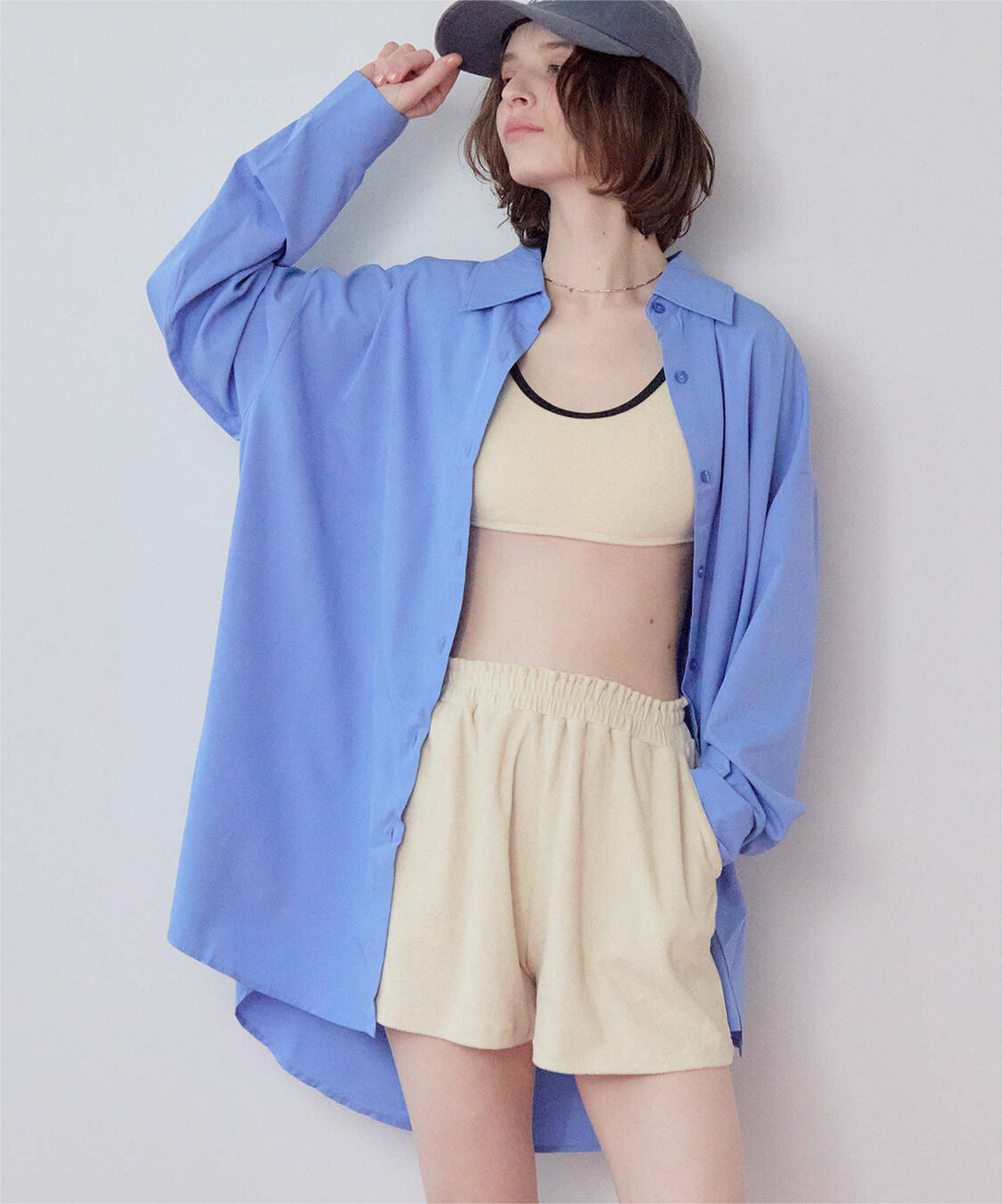 SEA DRESS「パイル素材ショートパンツ」|ショーツ|