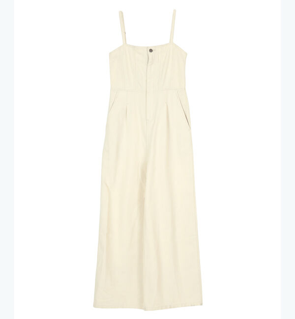 titivate「キャミソールデニムオールインワン」|デニム|