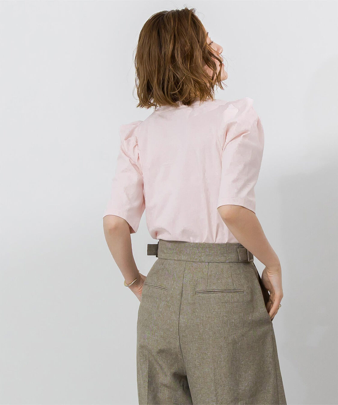 ur's「汗染み防止パフスリーブTシャツ」|Tシャツ・カットソー|