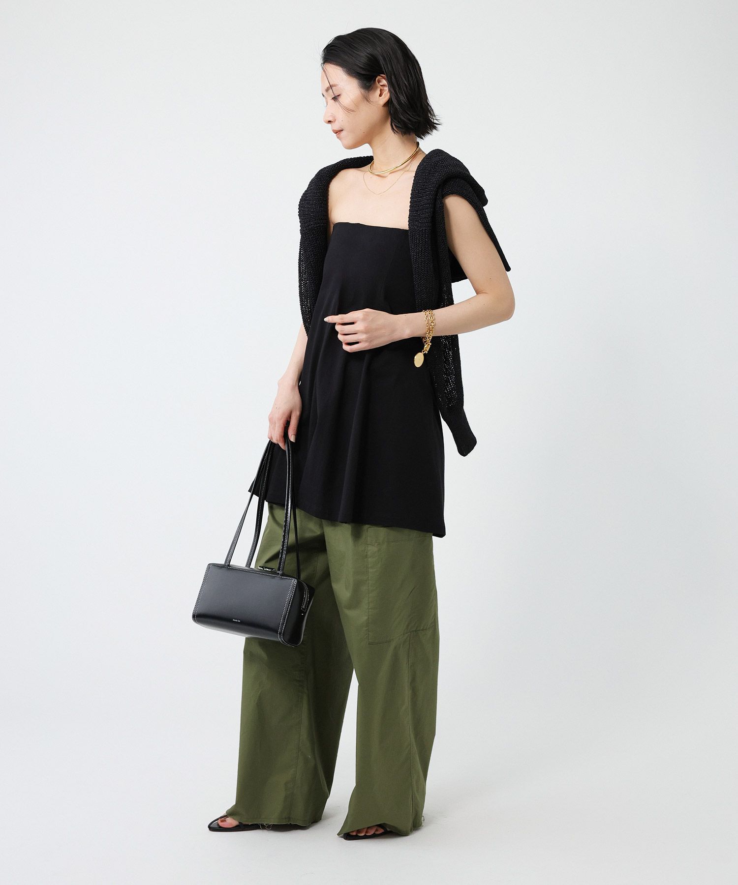 BABYLONE「【洗濯可】ブラカップ付きベアトップ」|Tシャツ・カットソー|