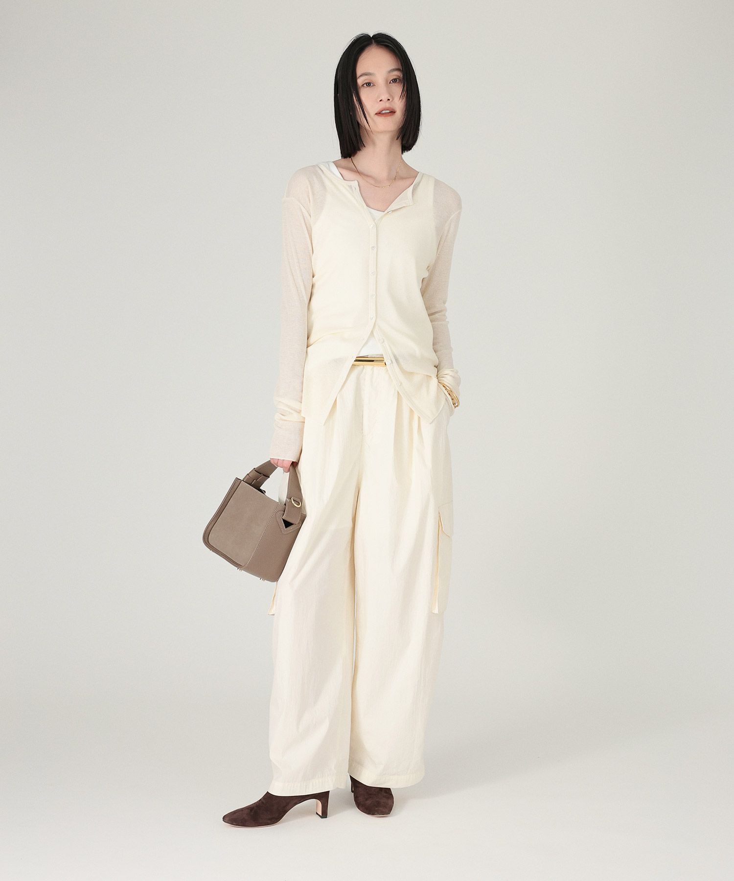 BABYLONE「2WAYストレッチウールテレコ」|Tシャツ・カットソー|