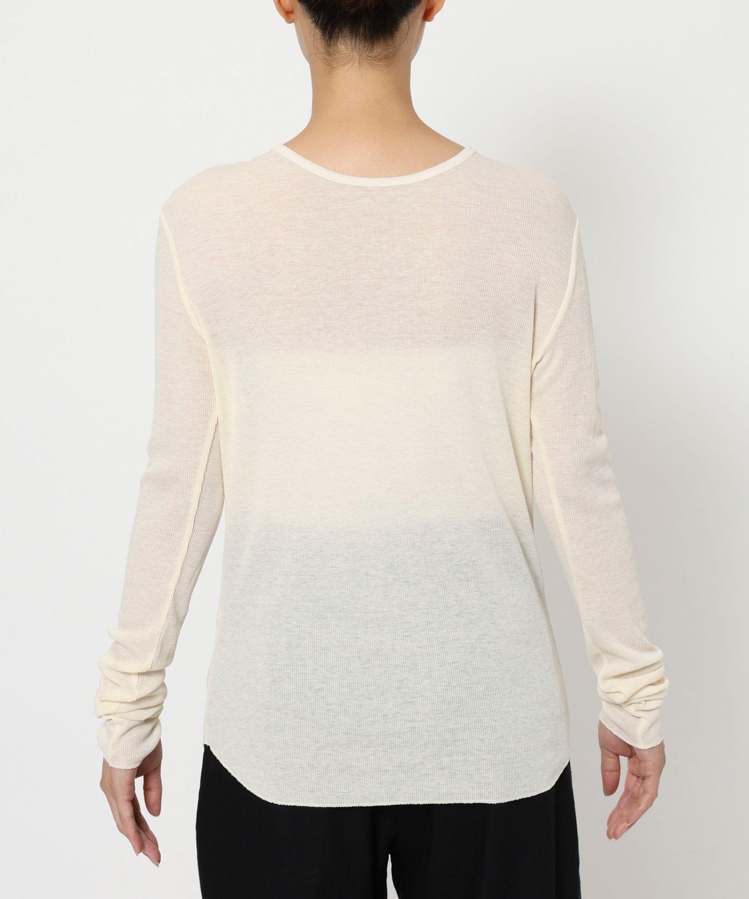 BABYLONE「2WAYストレッチウールテレコ」|Tシャツ・カットソー|