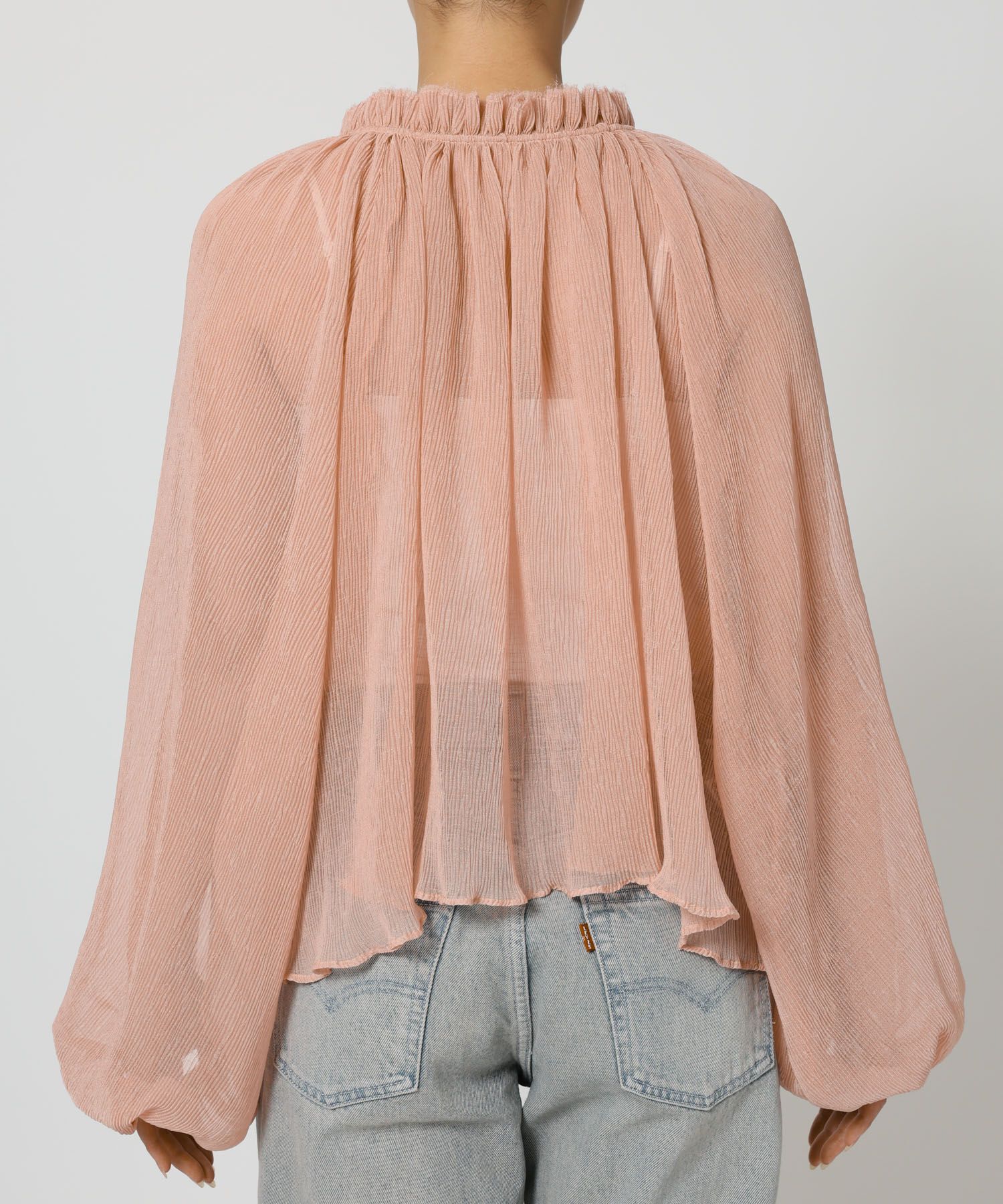 BABYLONE「2WAY楊柳ブラウス」|シャツ・ブラウス|