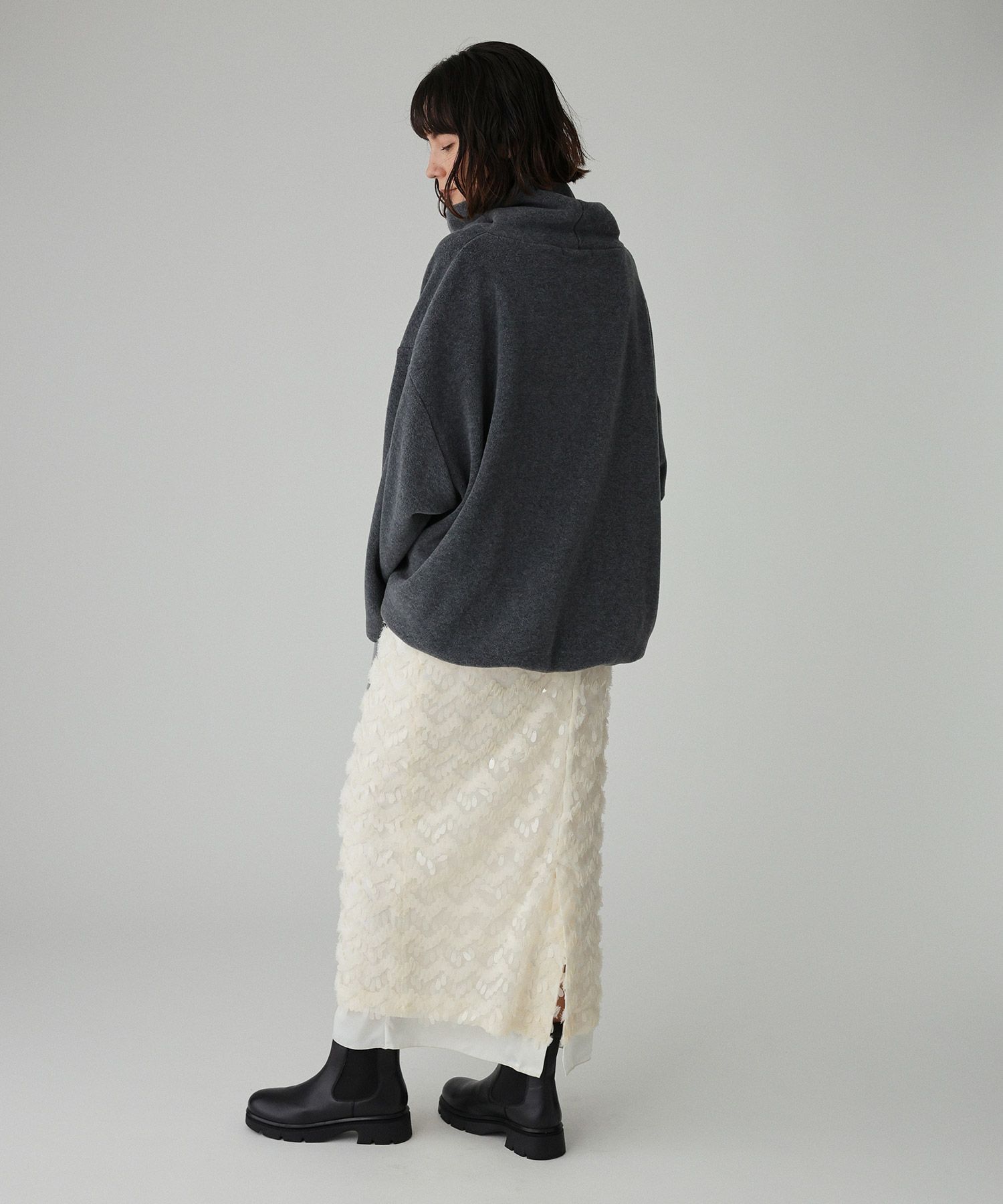 BABYLONE「フェザースパンコールスカート」|スカート|