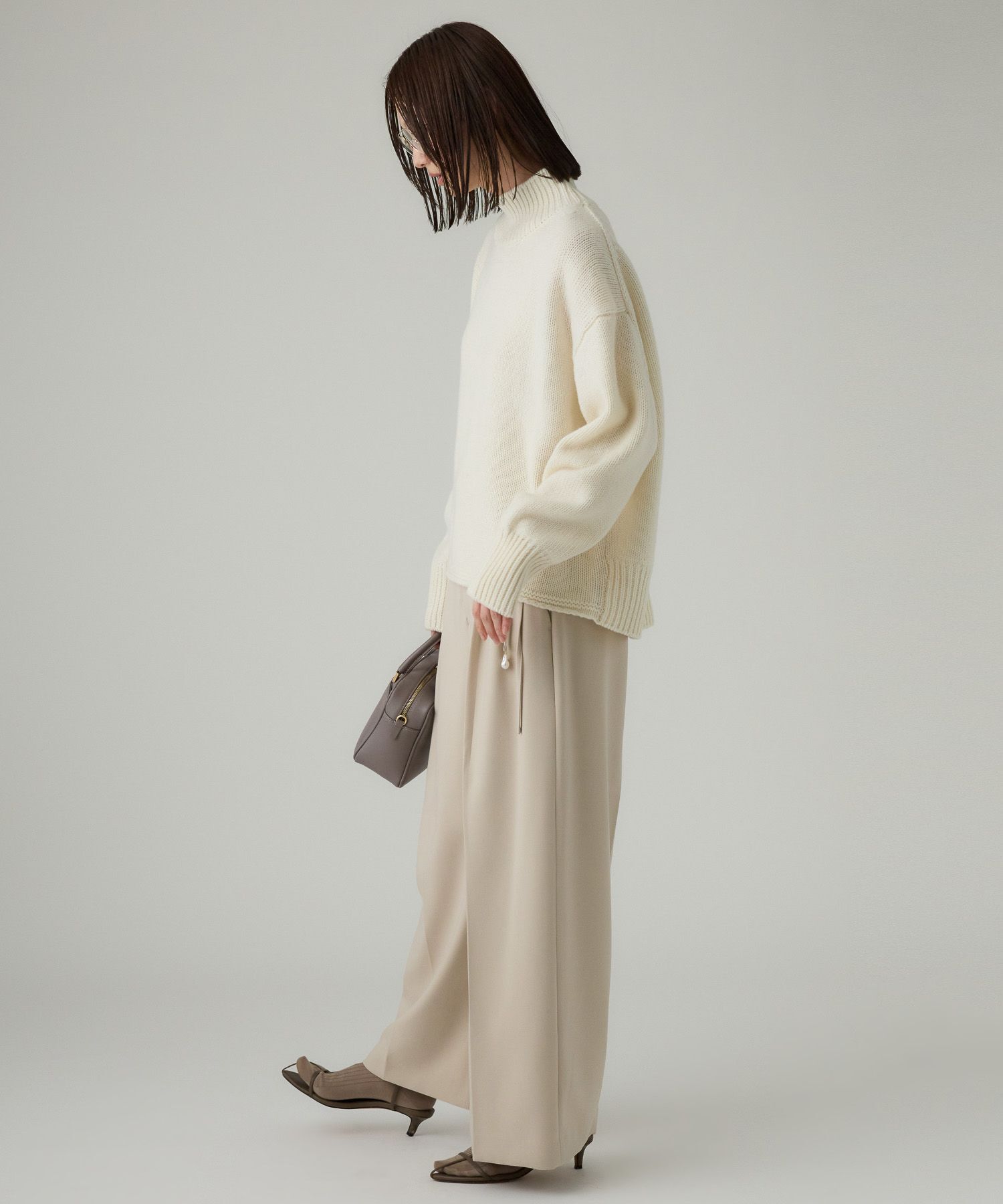 BABYLONE「リラクシータートルプルオーバー」|ニット・セーター|