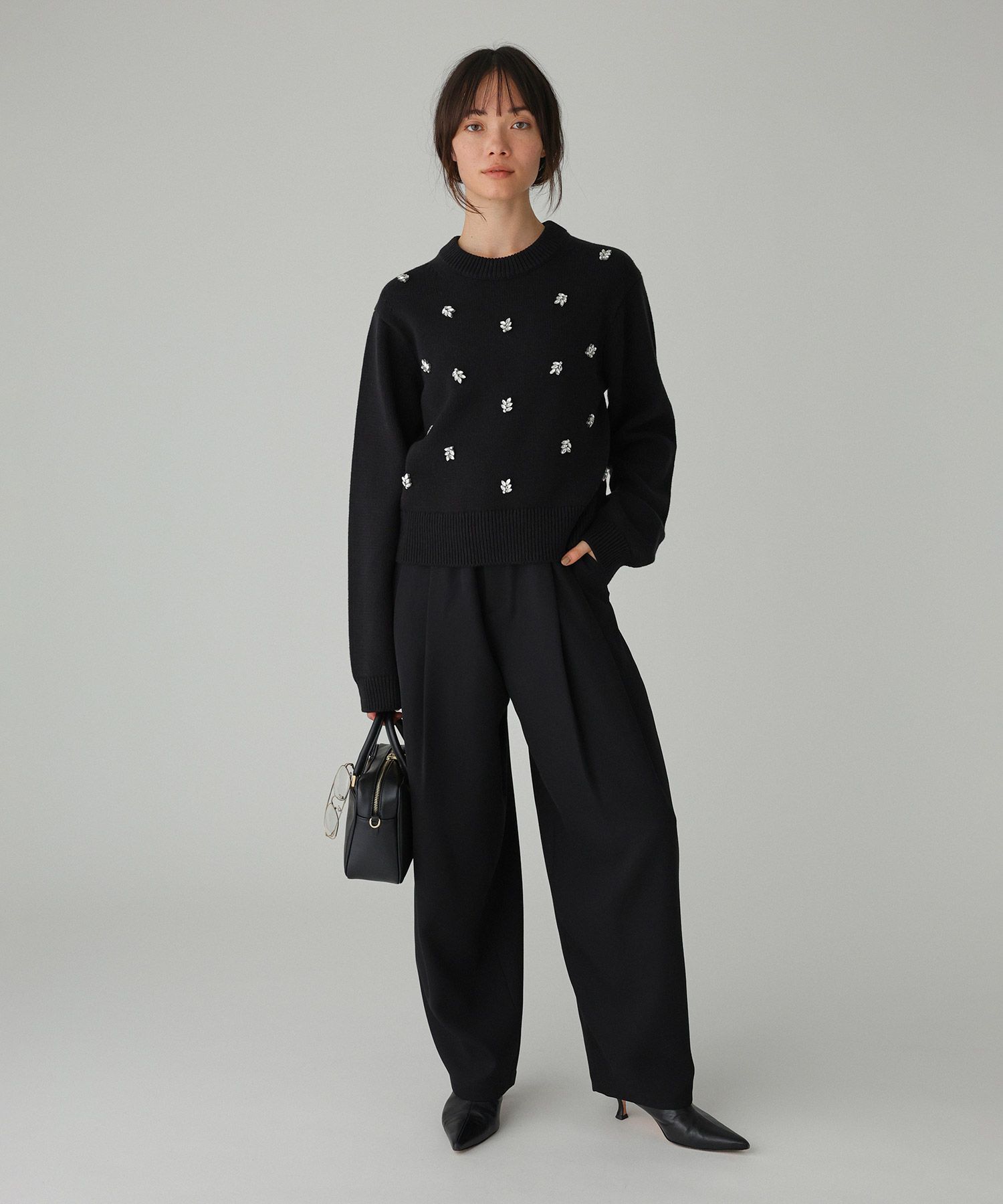 BABYLONE「ビジューニット」|ニット・セーター|