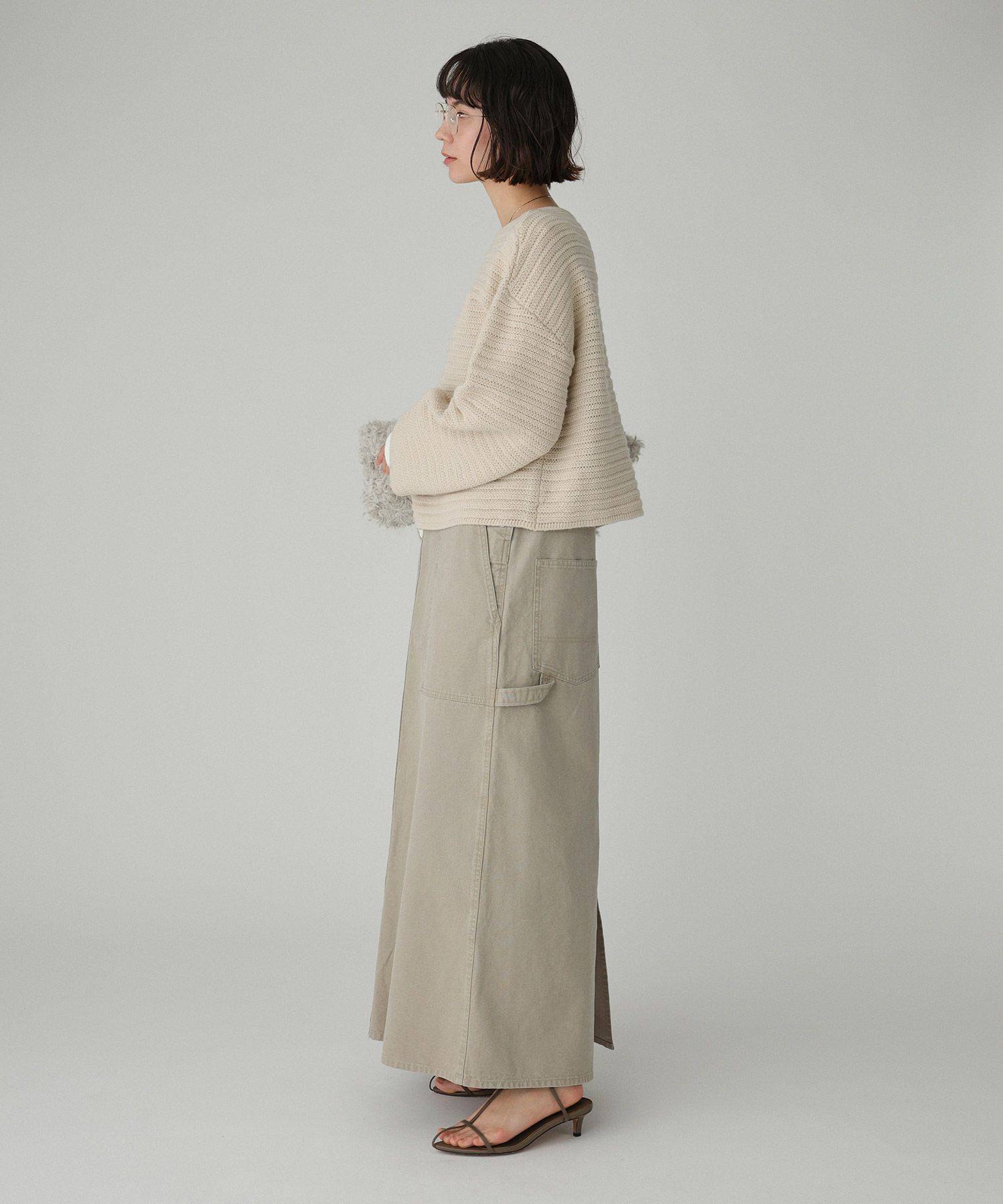 BABYLONE「エフォートレスリブニット」|ニット・セーター|