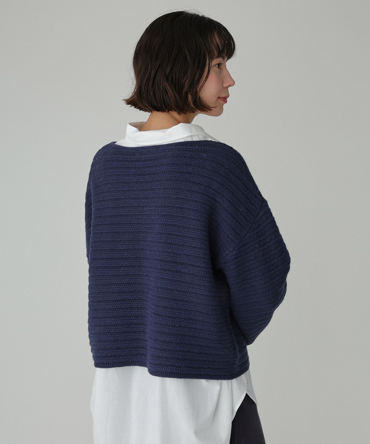 BABYLONE「エフォートレスリブニット」|ニット・セーター|