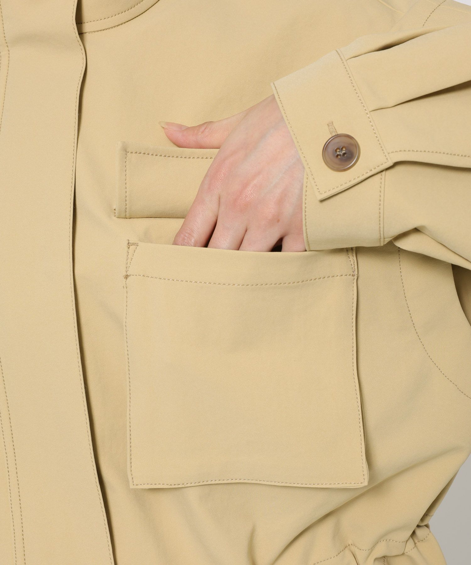 BABYLONE「【撥水・UVカット】ダブルクロスブルゾン」|ブルゾン・スタジャン|