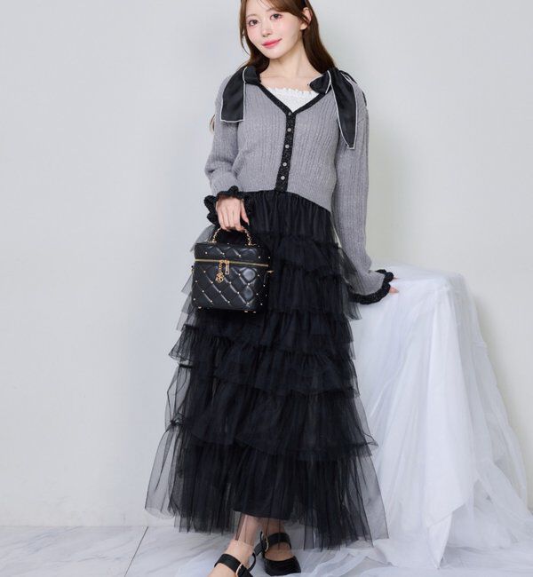  「ビジューバックルキルティングミュール」|その他|