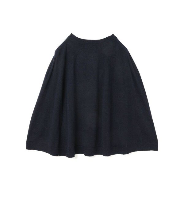 mizuiro ind「mizuiro ind ポンチョプルオーバー」|ニット・セーター|